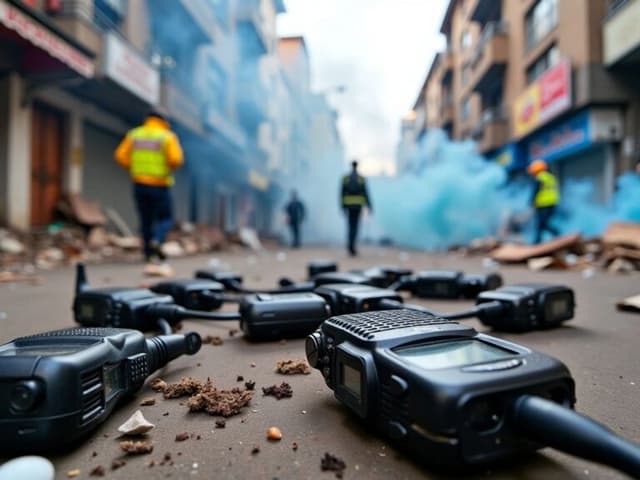 Explosions Rock Lebanon: Walkie-Talkies Detonate Following Pager Attack