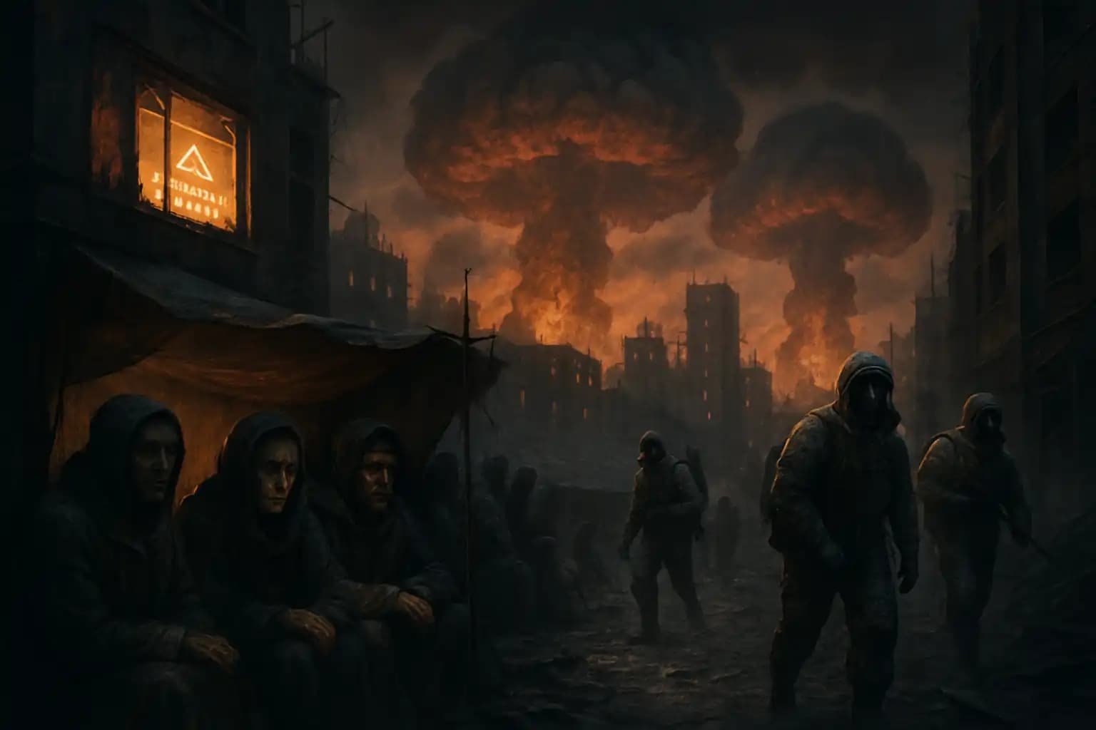 First Blasts, Fallout, and Shock: Inside the First 72 Hours of Nuclear War