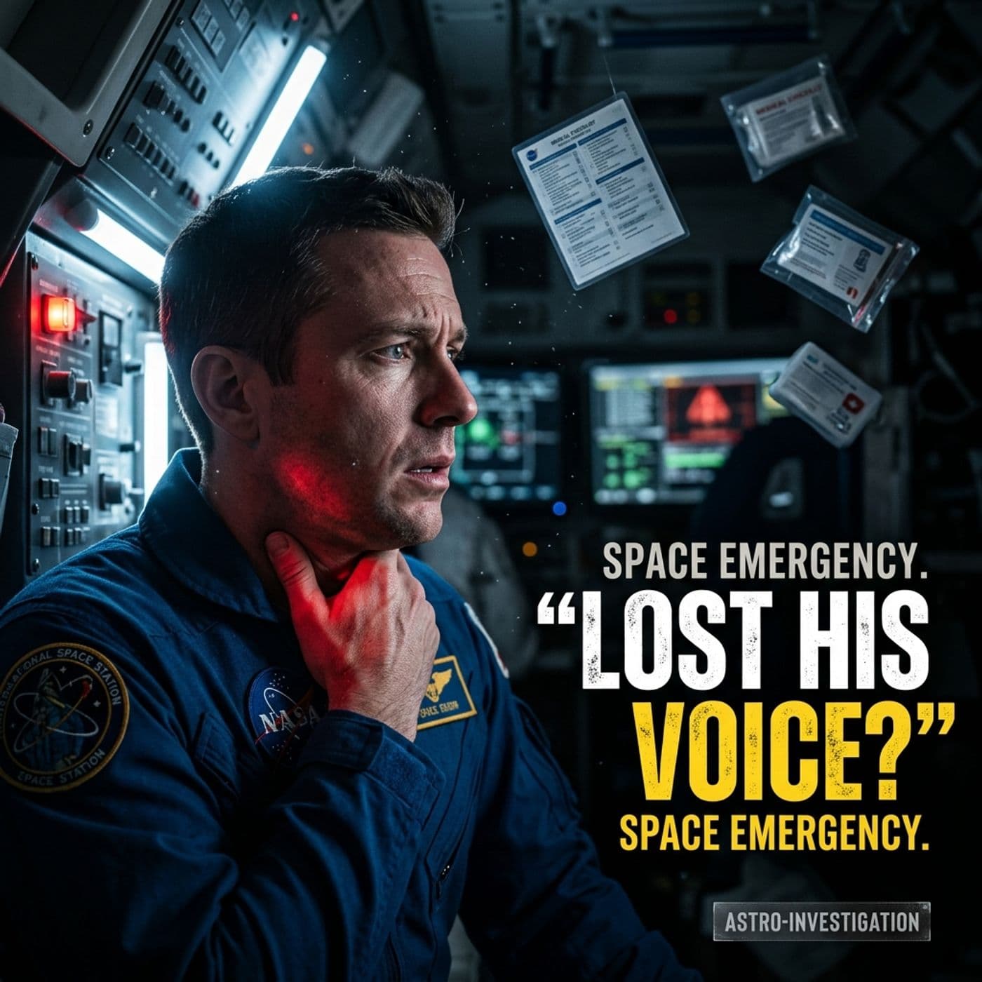 NASA’s Space Medical Mystery: An Astronaut Lost His Voice for 20 Minutes