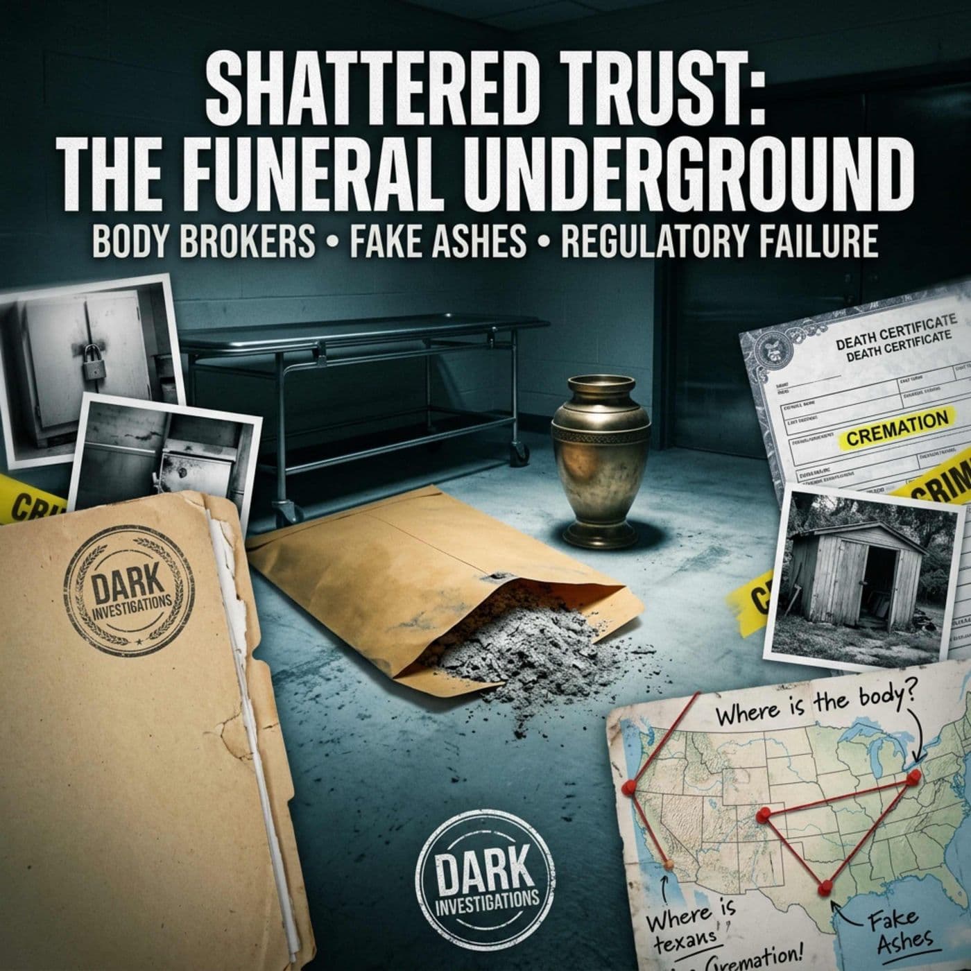 Shattered Trust: Investigating the Funeral Industry Underground and Global Body Parts Trade