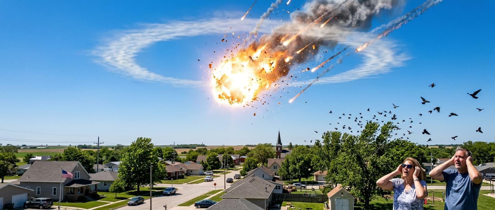 The Great Ohio Meteor Event: 7-Ton Fireball Lights Up the Sky Over Multiple States