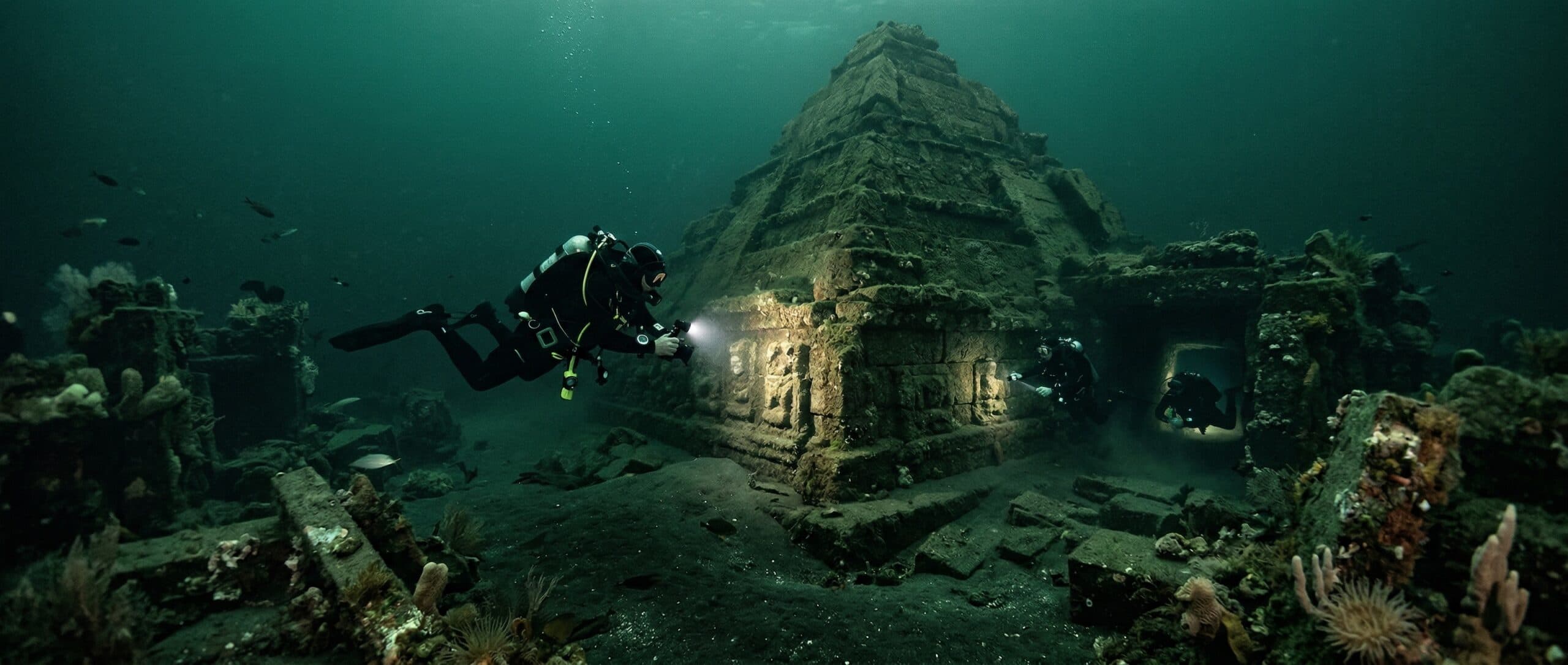 Louisiana Underwater Lost City / Pyramid Claim