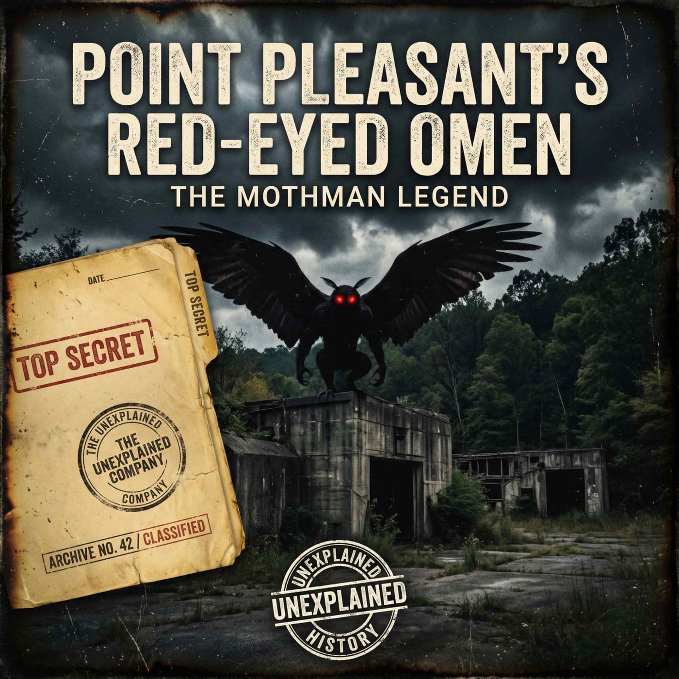 Point Pleasant’s Red-Eyed Omen: The Mothman Legend of West Virginia