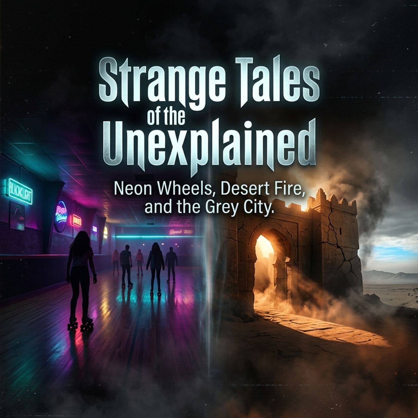 Neon Wheels, Desert Fire, and the Grey City