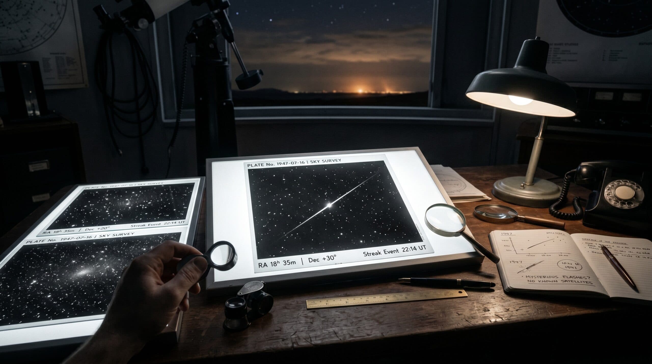 Beatriz Villarroel’s 1950s Sky Flashes: Do the Pre-Satellite Images Point to UFOs?