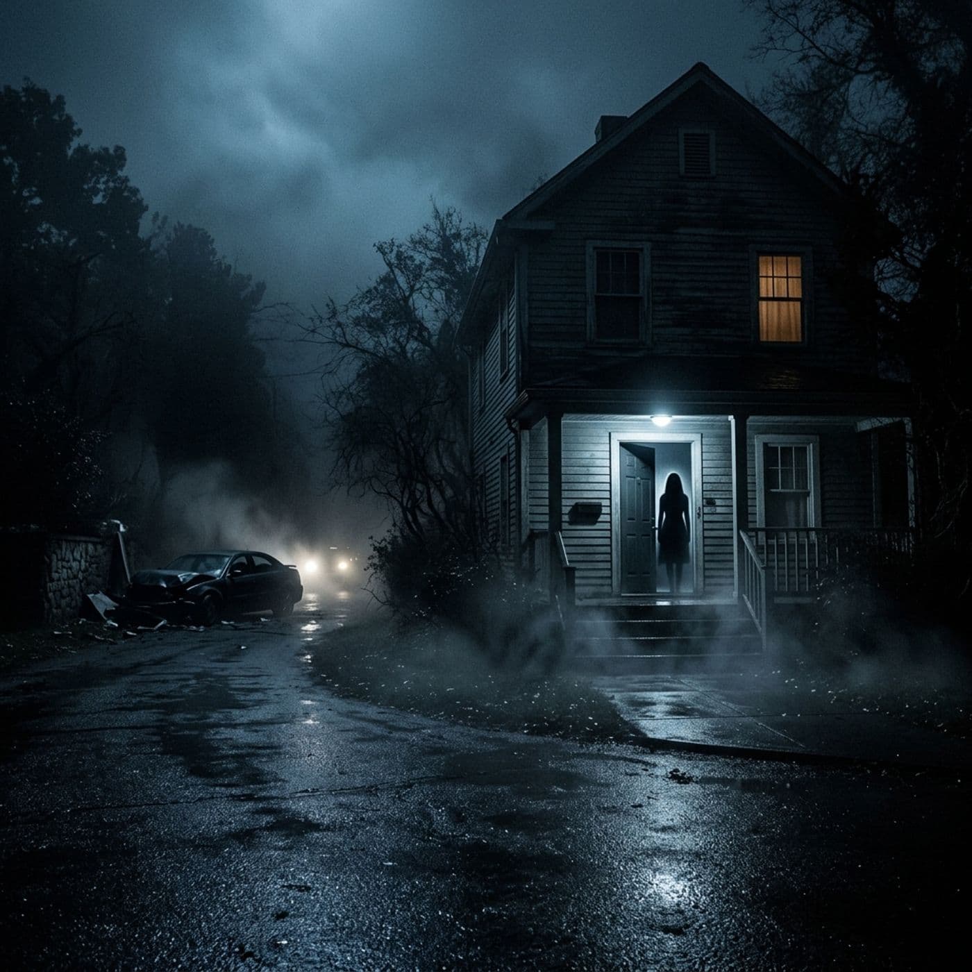 My wife died in a car crash — then she unlocked the door and told me to run