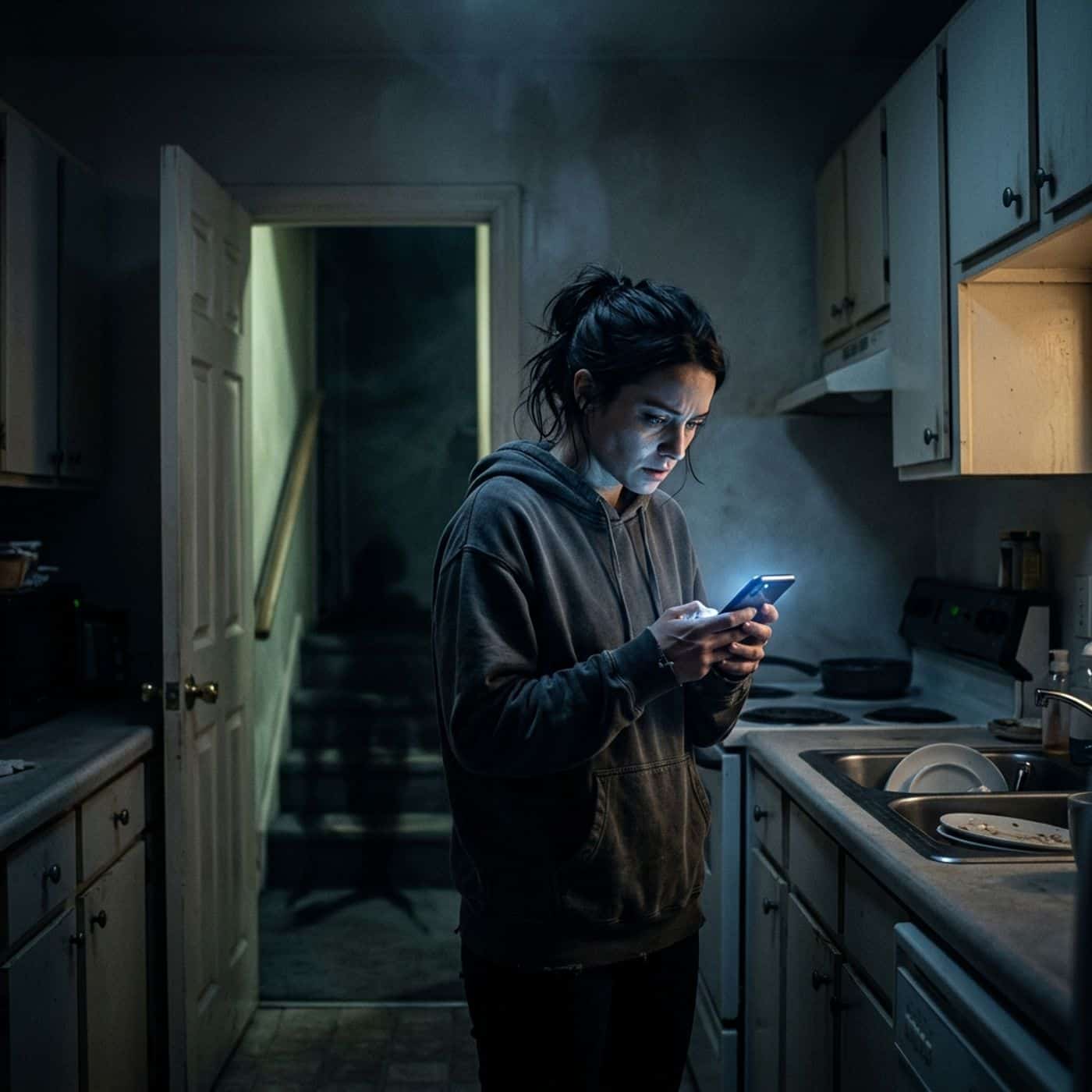 Don't Take the Stairs: The Text Message That Knew Her Habits